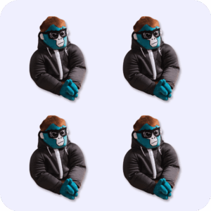 Gorilla Tag Lemming Plush 4PCS